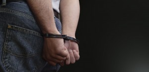 Man in handcuffs