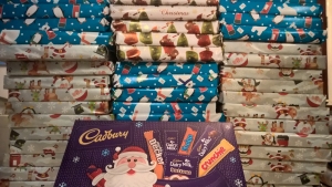 Selection boxes donated by Prison Phone for the Children of prisoners