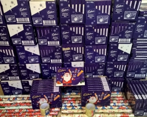 Just some of the selection boxes before we wrap them for the children of prisoners