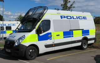 Thames valler police van